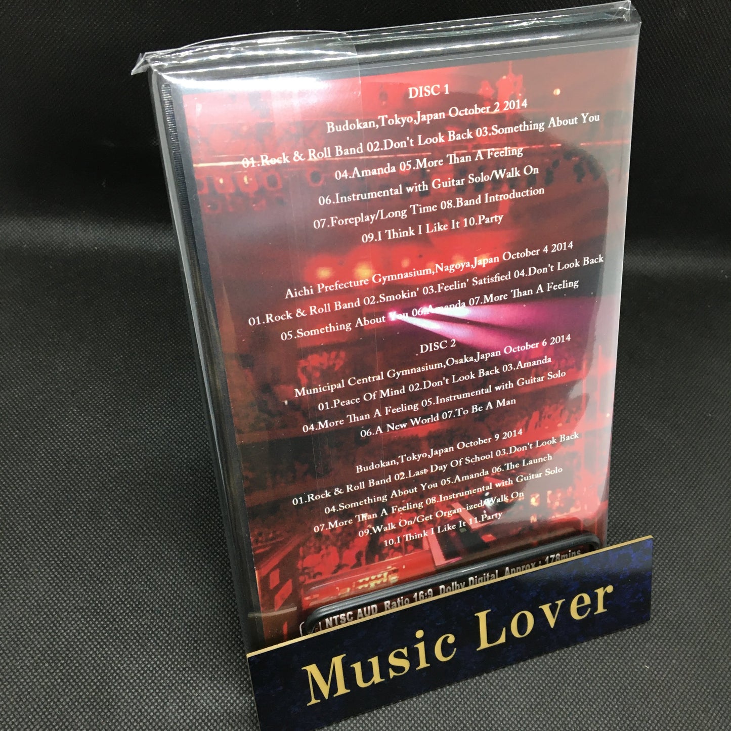 Boston / Heaven On Earth Japan Tour Scrap (2DVDR)