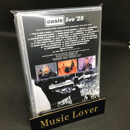 OASIS / HEATON PARK 2025 4TH NIGHT THE VIDEO (1DVDR)