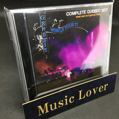 GENESIS / COMPLETE QUEBEC 1977  WIND AND WUTHERING TOUR SOUNDBOARD (2CDR)