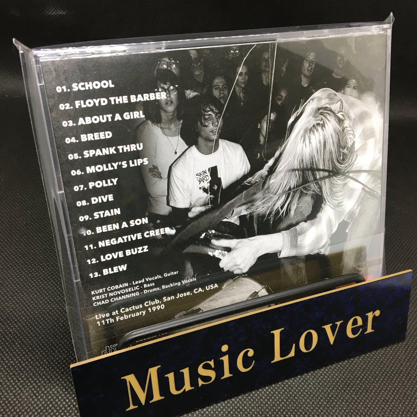 NIRVANA / SAN JOSE 1990 SOUNDBOARD (1CD)