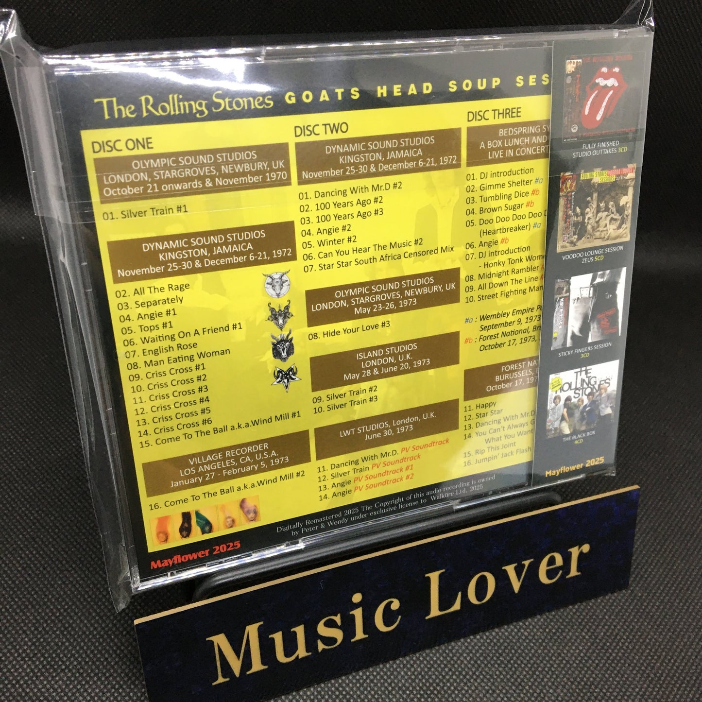 THE ROLLING STONES / GOATS HEAD SOUP SESSIONS (3CD)