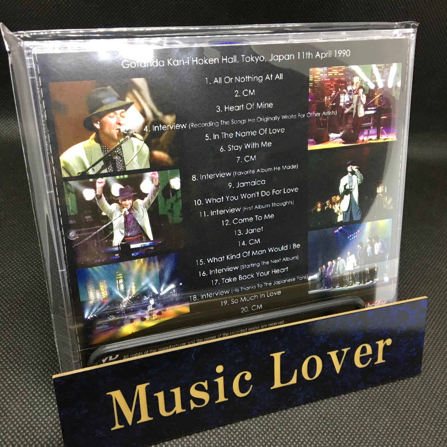 BOBBY CALDWELL / TOKYO 1990 PRO SHOT (1DVDR)