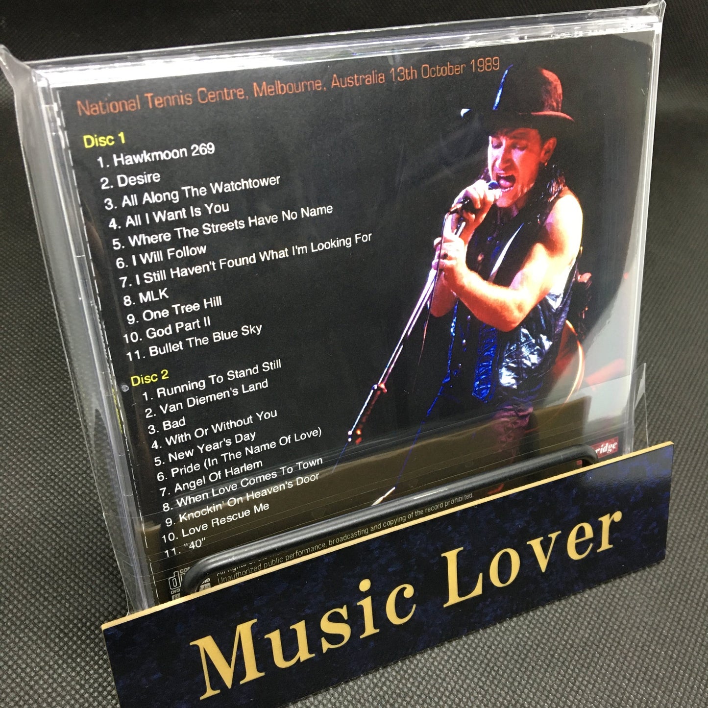 U2 / MELBOURNE 1989 5TH NIGHT (2CDR)