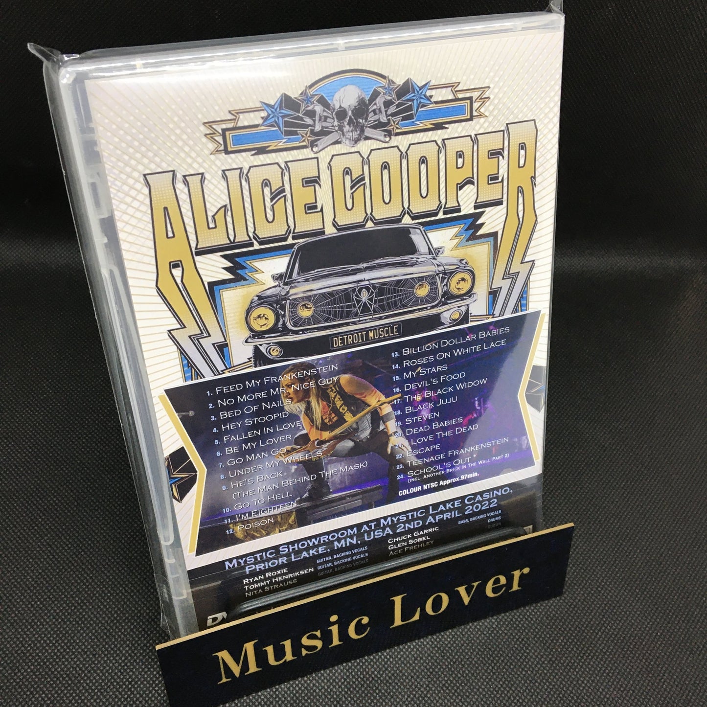 ALICE COOPER / PRIOR LAKE 2022 (1DVDR)