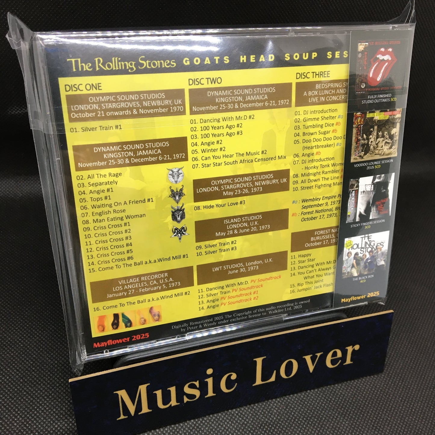 THE ROLLING STONES / GOATS HEAD SOUP SESSIONS (3CD)