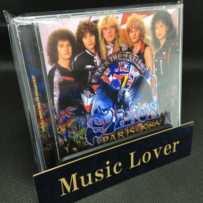 SAXON / PARIS 1986 FM BROADCAST STEREO SOUNDBOARD (2CDR)