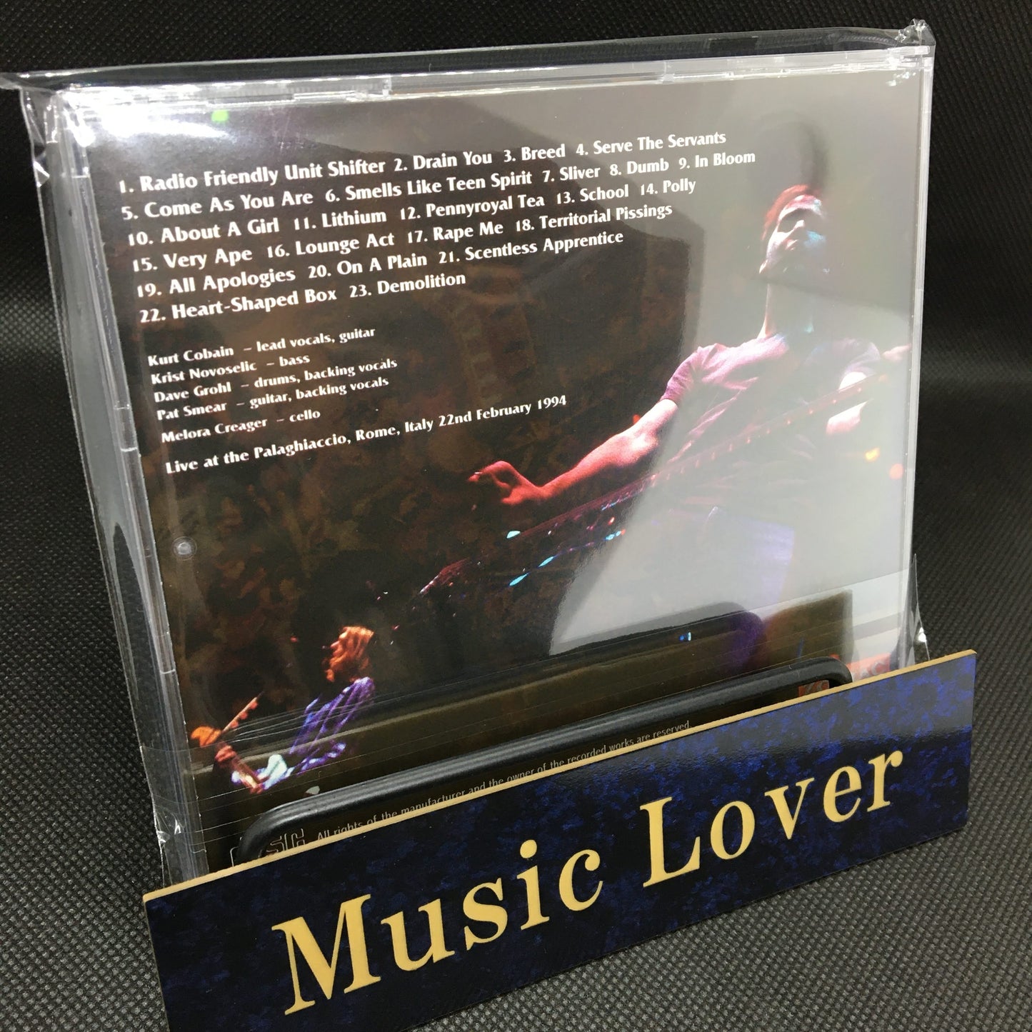 NIRVANA / ROME 1994 STEREO SOUNDBOARD (1CD)