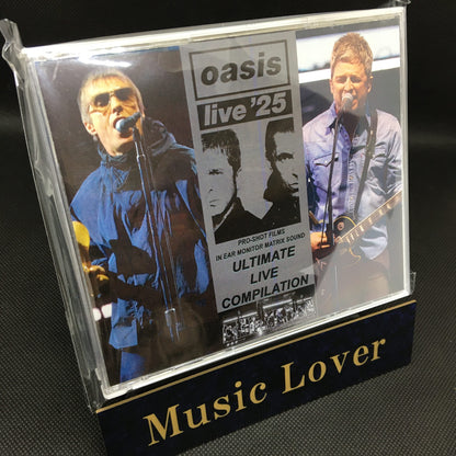 OASIS / LIVE '25 ULTIMATE LIVE COMPILATION Blu-ray 1BDR (PRO-SHOT / 109MIN.) + 2CDR (IEM MATRIX SOUND)