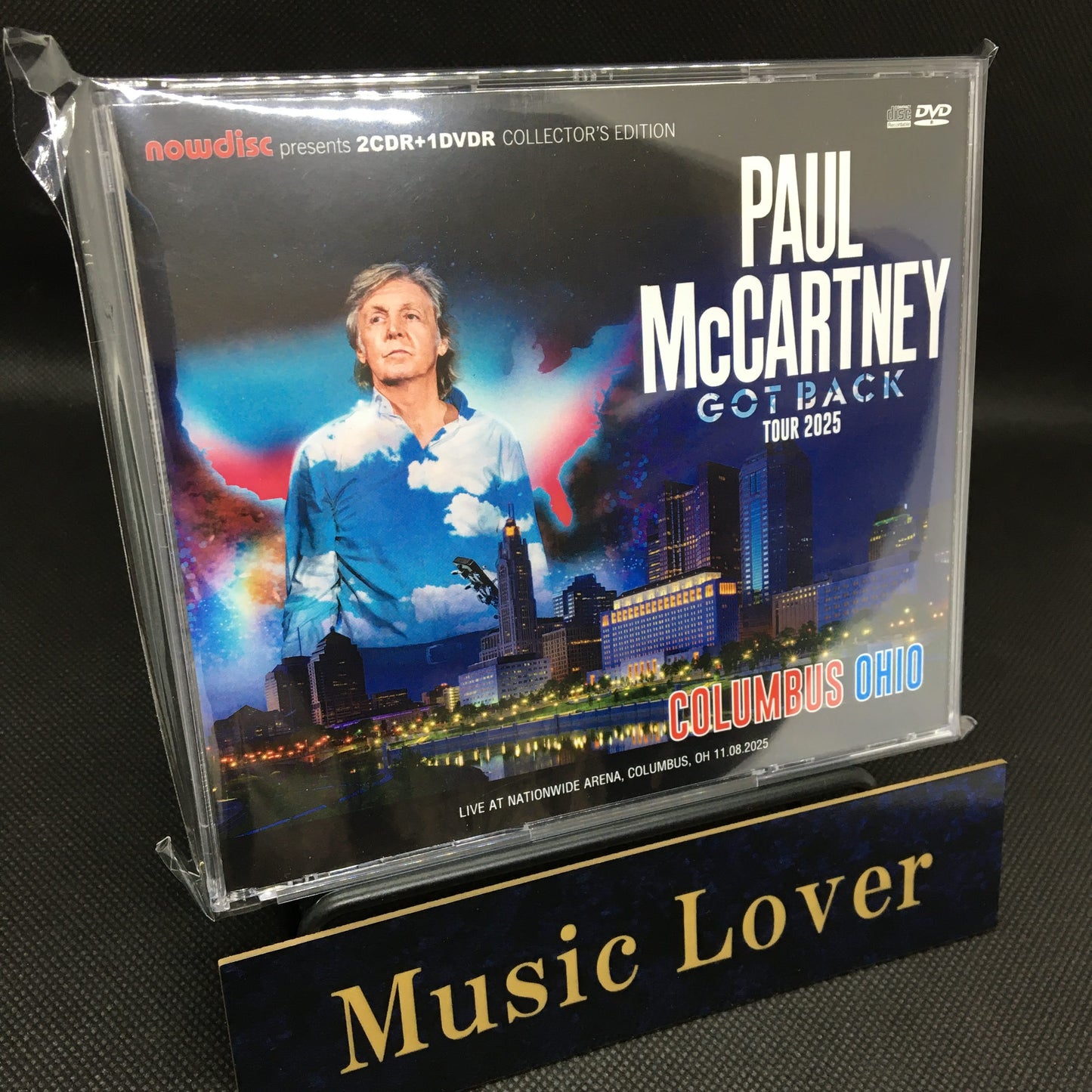 PAUL McCARTNEY / GOT BACK TOUR 2025 NATIONWIDE ARENA, COLUMBUS, OHIO (2CDR+1DVDR)