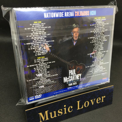 PAUL McCARTNEY / GOT BACK TOUR 2025 NATIONWIDE ARENA, COLUMBUS, OHIO (2CDR+1DVDR)
