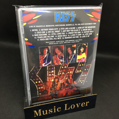 KISS / NASHVILLE 1985 PRO-SHOT VIDEO PRO SHOT (1DVDR)