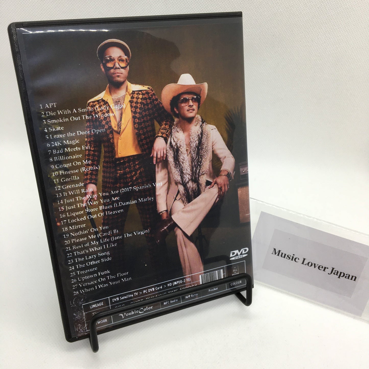 Bruno Mars / Lady Gaga / Music Video Collection (1DVDR)