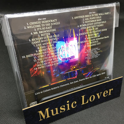 GUNS N’ ROSES / SAN JUAN 2010 Soundboard (2CDR)