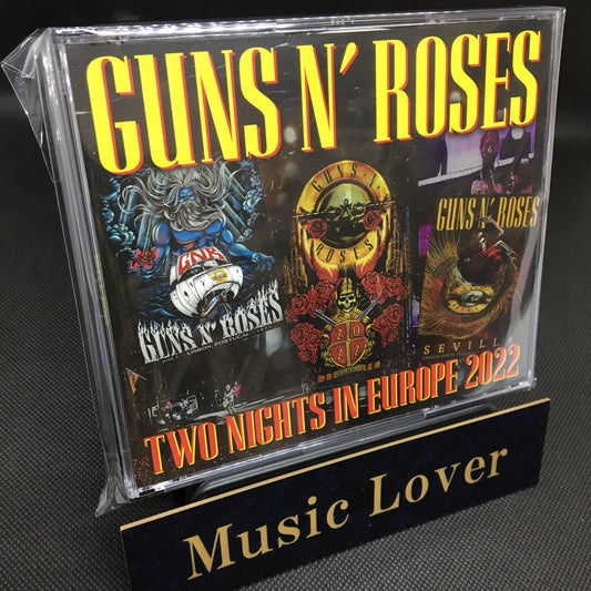 GUNS N’ ROSES / TWO NIGHTS IN EUROPE 2022 (6CDR)