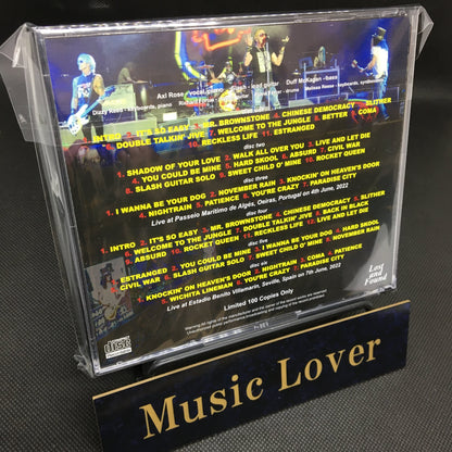 GUNS N’ ROSES / TWO NIGHTS IN EUROPE 2022 (6CDR)