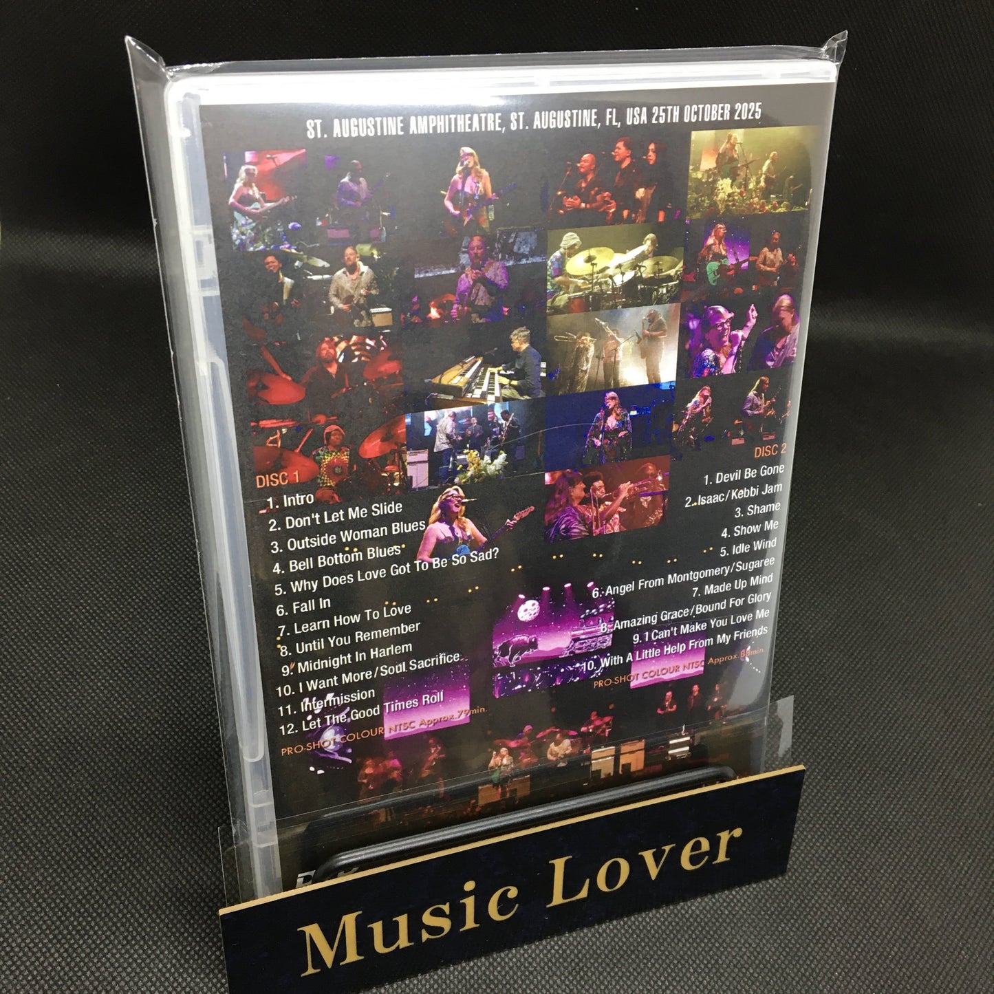 TEDESCHI TRUCKS BAND / ST. AUGUSTINE 2025 2ND NIGHT PRO-SHOT (2DVDR)