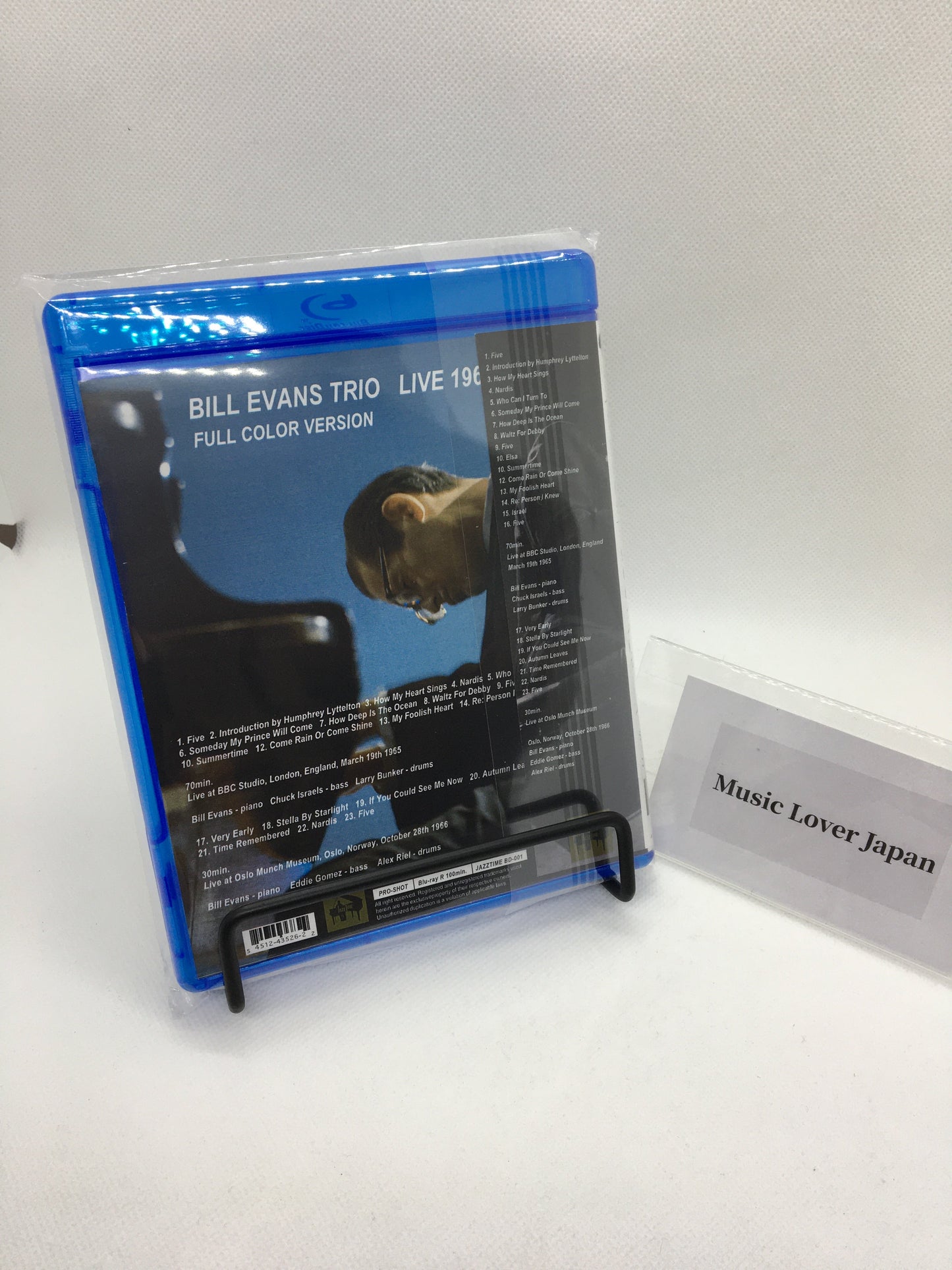 BILL EVANS TRIO / LIVE 1965 & 1966 Full Color Version PRO SHOT (1BDR)