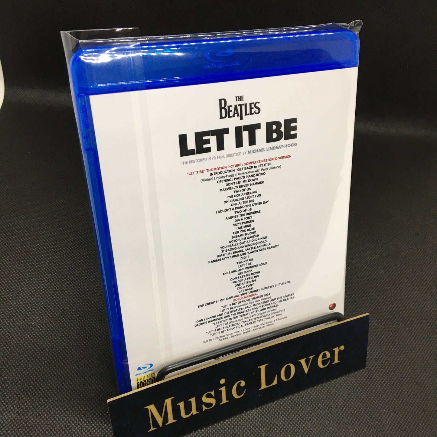 THE BEATLES / "LET IT BE" THE ORIGINAL MOTION PICTURE  SPECIAL EDITION (1BDR)