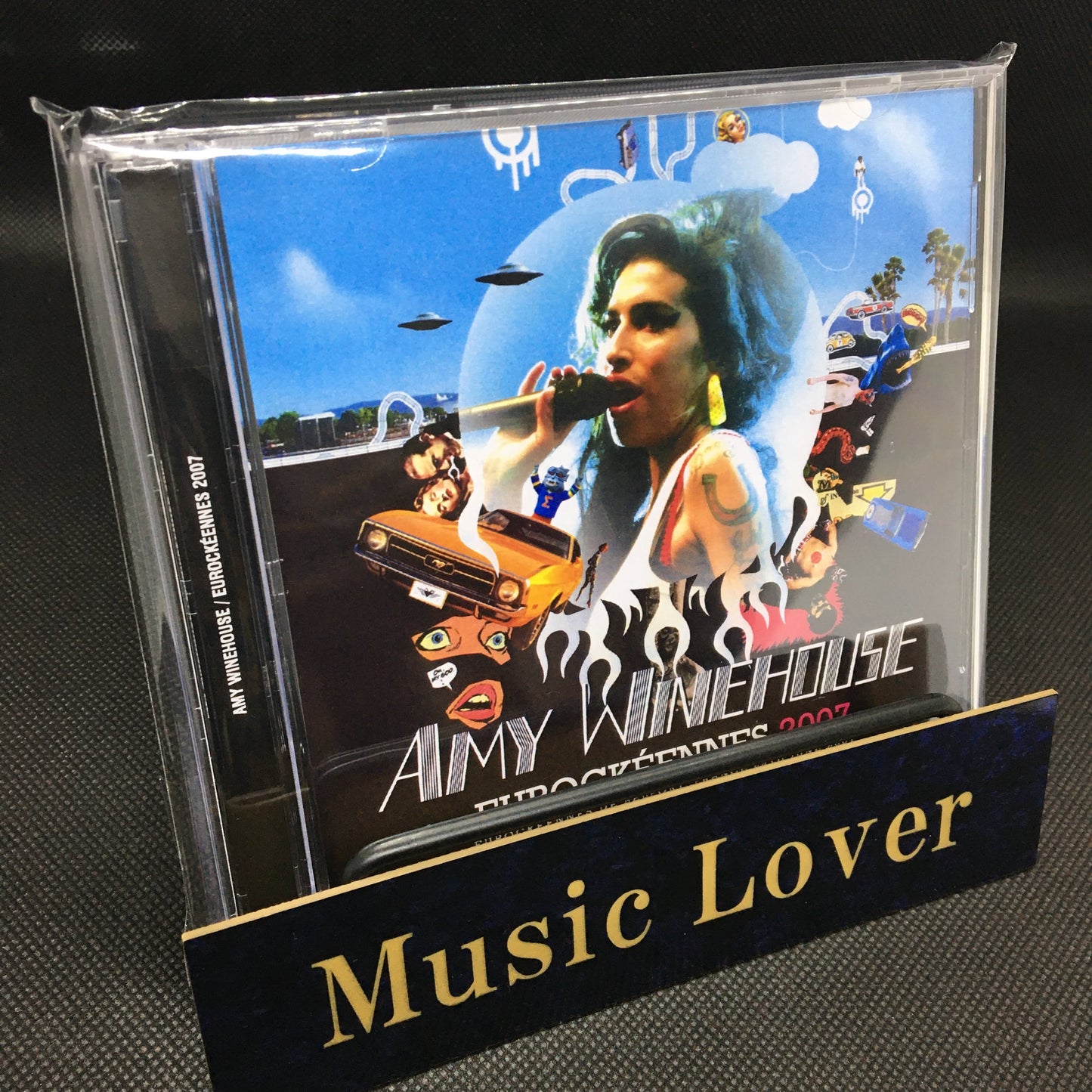 AMY WINEHOUSE / EUROCKEENNES 2007 STEREO SOUNDBOARD (1CDR+1DVDR)