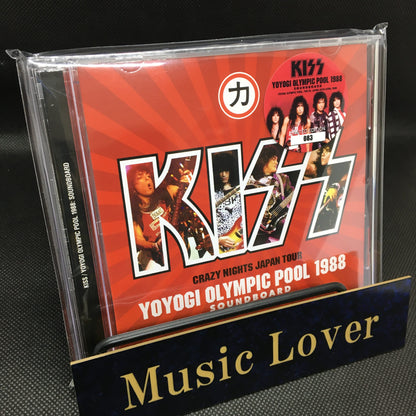 KISS / YOYOGI OLYMPIC POOL 1988 SOUNDBOARD (2CD)