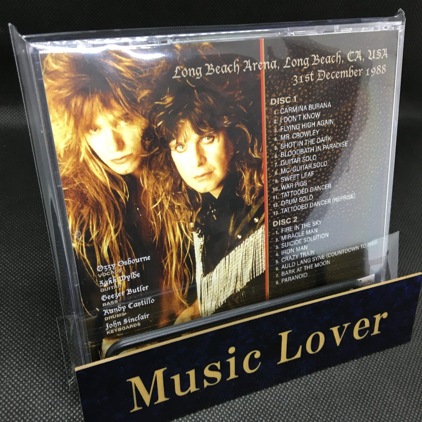 OZZY OSBOURNE / NEW YEAR'S EVE LONG BEACH 1988 (2CDR)