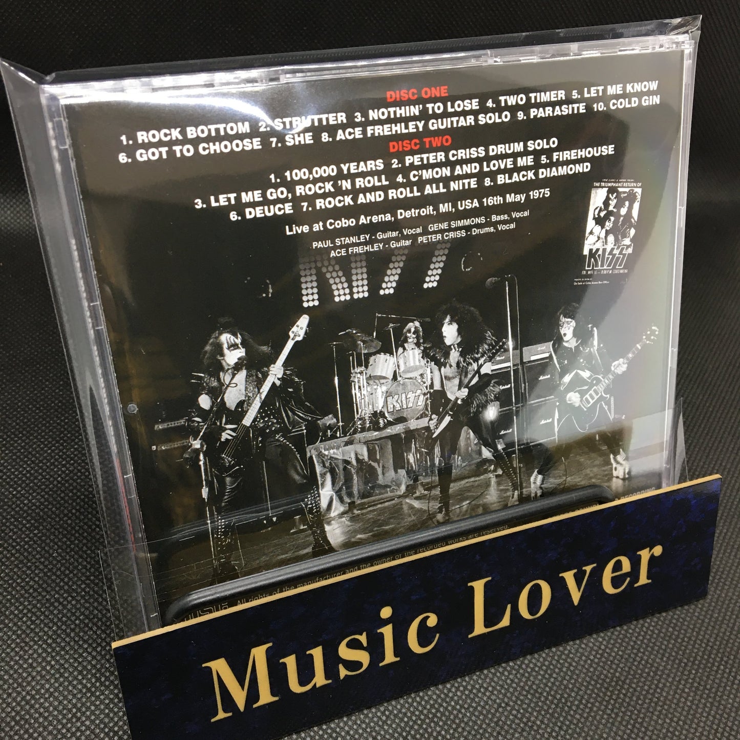 KISS / DEFINITIVE DETROIT 1975 SOUNDBOARD (2CD)