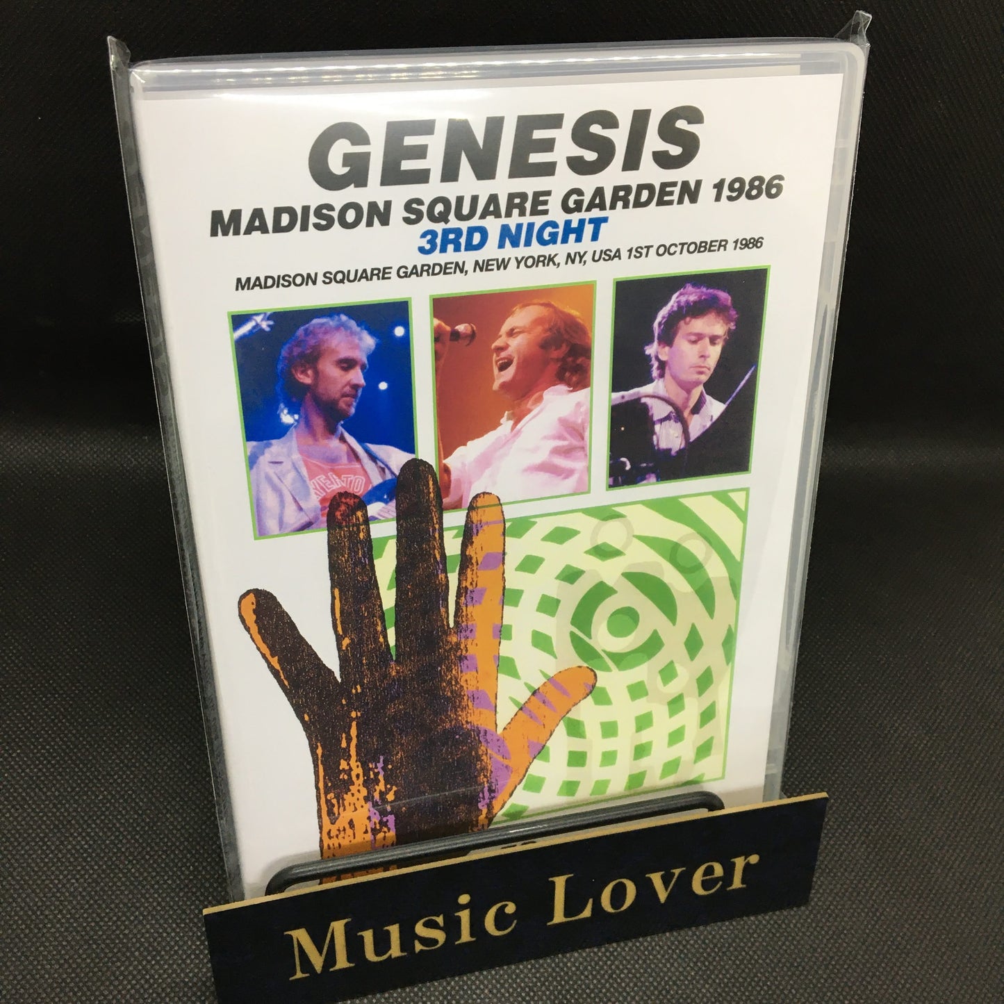 GENESIS / MADISON SQUARE GARDEN 1986 3RD NIGHT (1DVDR)