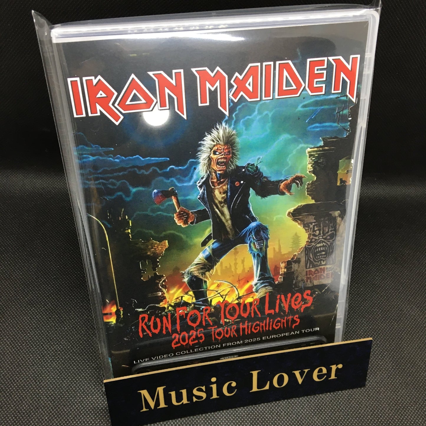 IRON MAIDEN / RUN FOR YOUR LIVES 2025 TOUR HIGHLIGHTS (1DVDR)