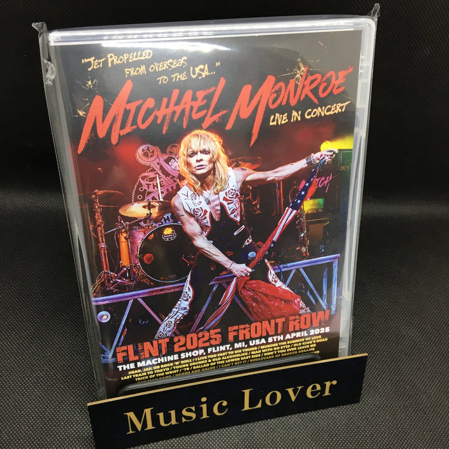 MICHAEL MONROE / FLINT 2025 FRONT ROW (1DVDR)