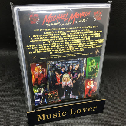 MICHAEL MONROE / FLINT 2025 FRONT ROW (1DVDR)