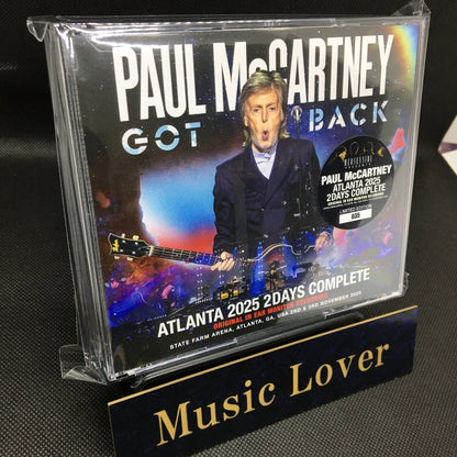 PAUL McCARTNEY / ATLANTA 2025 2 DAYS COMPLETE ORIGINAL IN EAR MONITOR RECORDING (5CD)