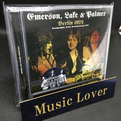 EMERSON, LAKE & PALMER / BERLIN 1972 with New Art Works (2CD)