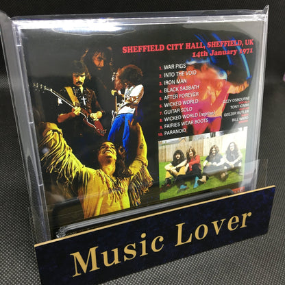 BLACK SABBATH / DEFINITIVE SHEFFIELD 1971 (1CD)