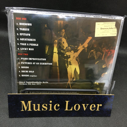 EMERSON, LAKE & PALMER / BERLIN 1972 with New Art Works (2CD)
