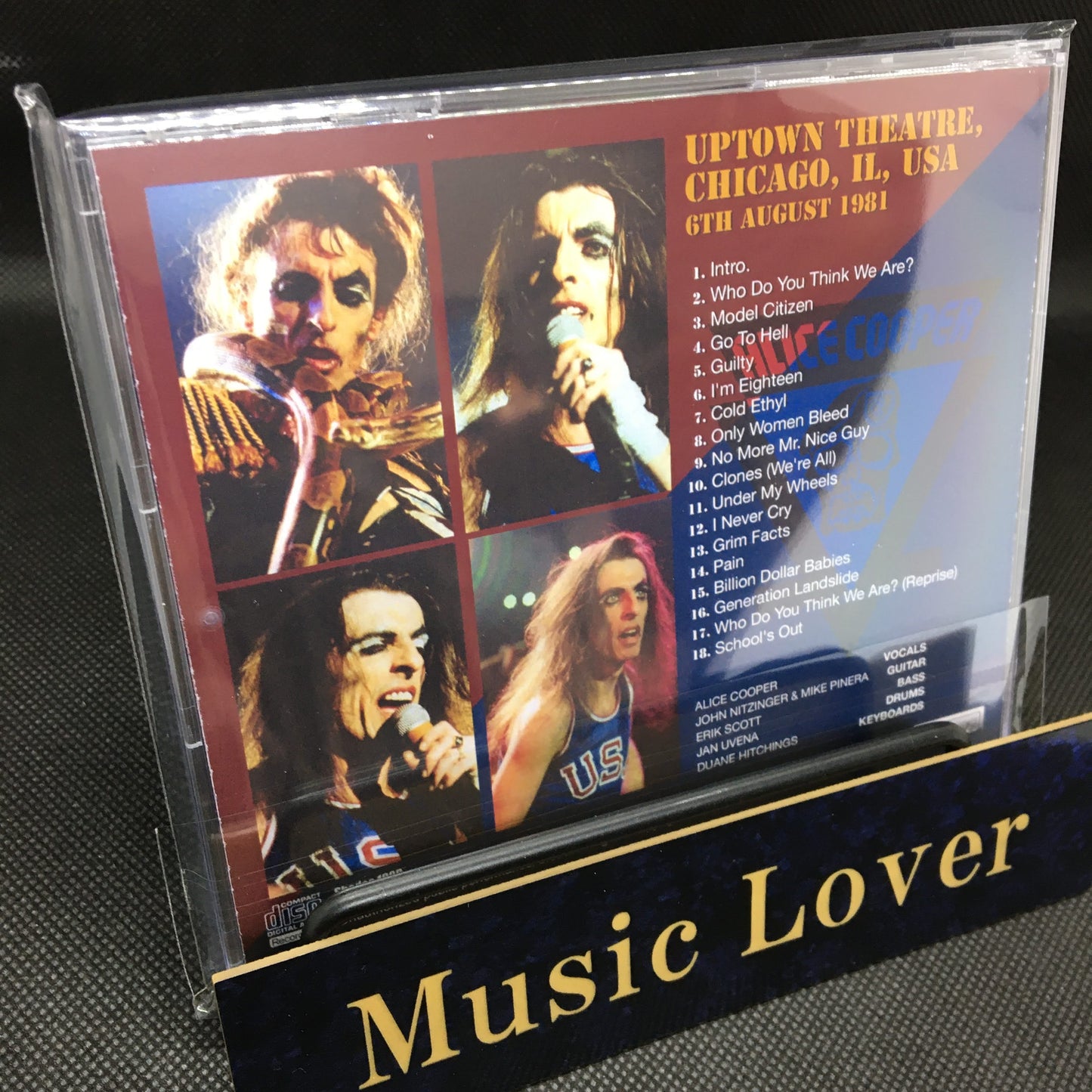 ALICE COOPER / CHICAGO 1981 (1CDR)