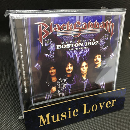 BLACK SABBATH / DEFINITIVE BOSTON 1992 PRE-FM MASTER (2CD+1DVD)