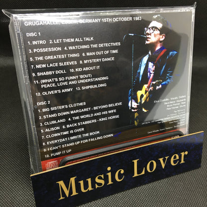 ELVIS COSTELLO & THE ATTRACTIONS / ESSEN 1983 FM BROADCAST STEREO SOUNDBOARD (2CDR)