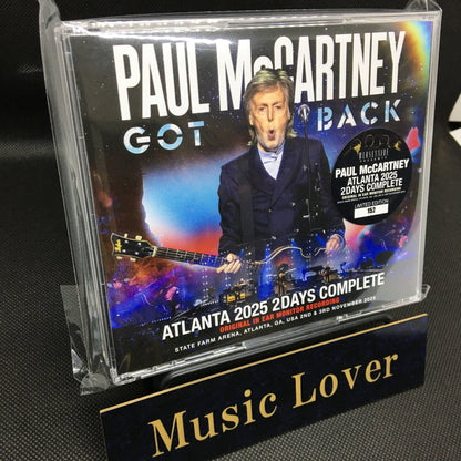 PAUL McCARTNEY / ATLANTA 2025 2 DAYS COMPLETE ORIGINAL IN EAR MONITOR RECORDING (5CD)