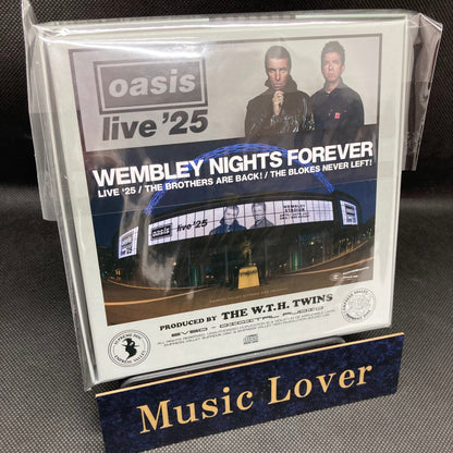 OASIS / WEMBLEY NIGHTS FOREVER (4CD) Booklet Box Empress Valley IEM SOUNDBOARD!