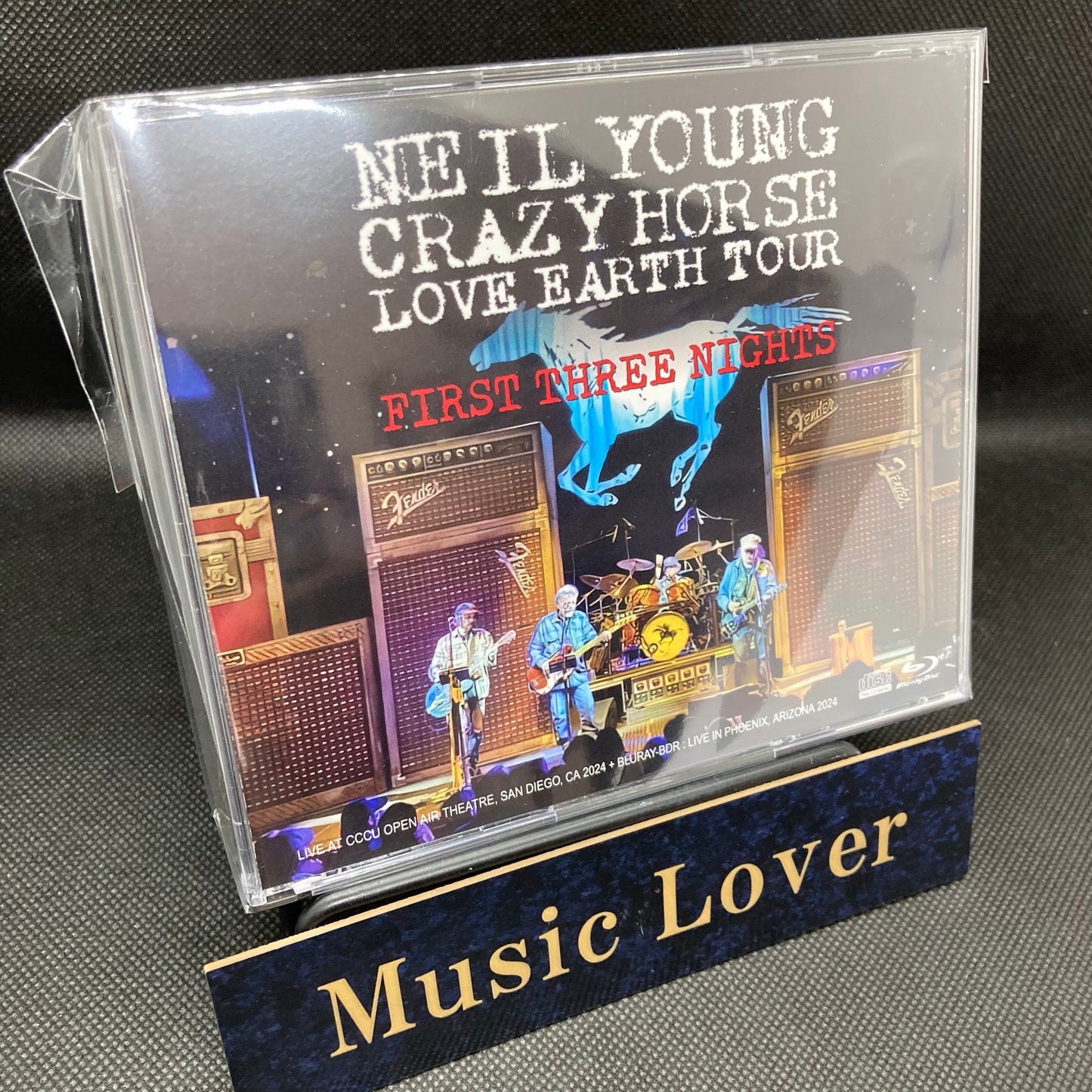 NEIL YOUNG & CRAZY HORSE / LOVE EARTH TOUR 2024 FIRST THREE NIGHTS (3CDR+1BDR)