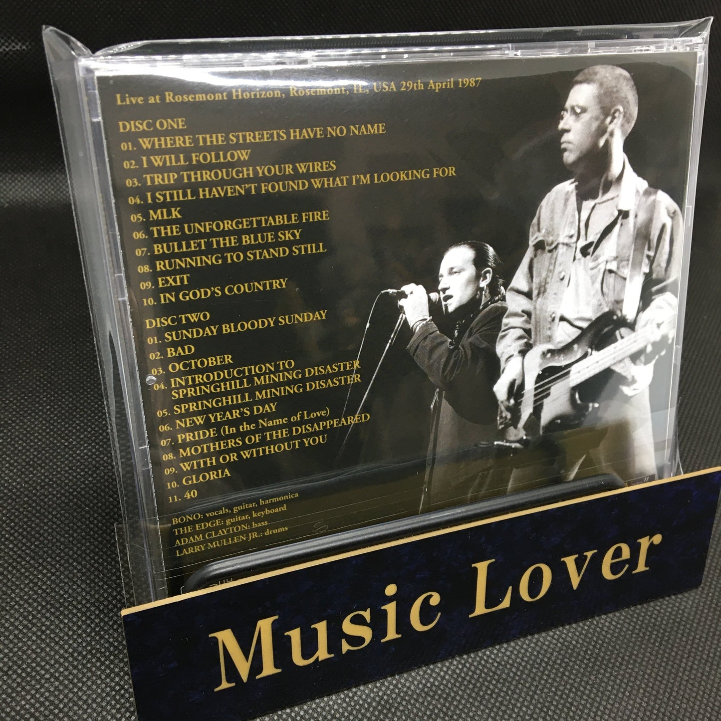 U2 / ROSEMONT 1987 THE JOSHUA TREE TOUR 1ST LEG (2CD)