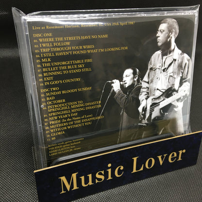 U2 / ROSEMONT 1987 THE JOSHUA TREE TOUR 1ST LEG (2CD)