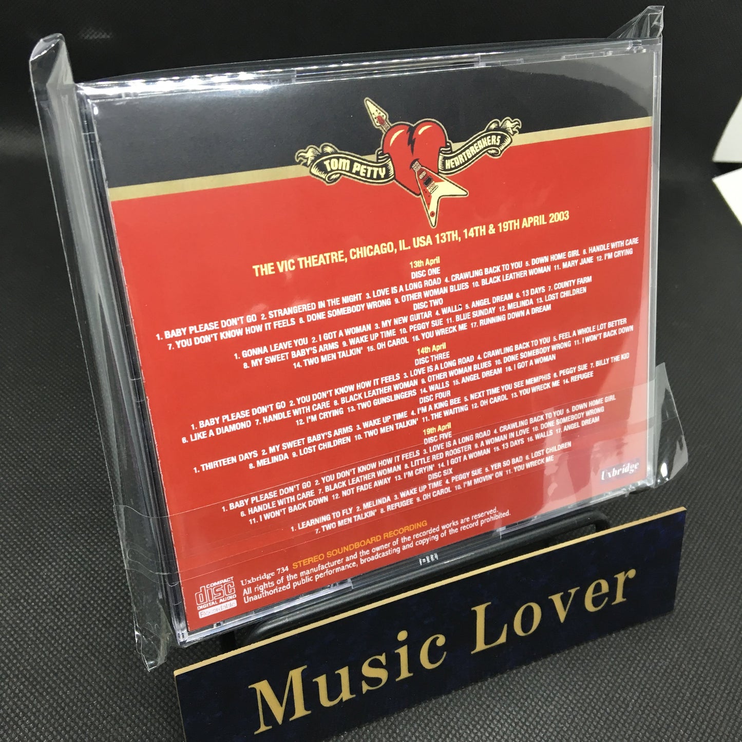 TOM PETTY & THE HEARTBREAKERS / THE VIC THEATRE 2003 STEREO SOUNDBOARD (6CDR)