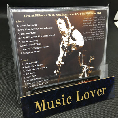 BOZ SCAGGS / FILLMORE WEST 1971 STEREO SOUNDBOARD (2CDR)