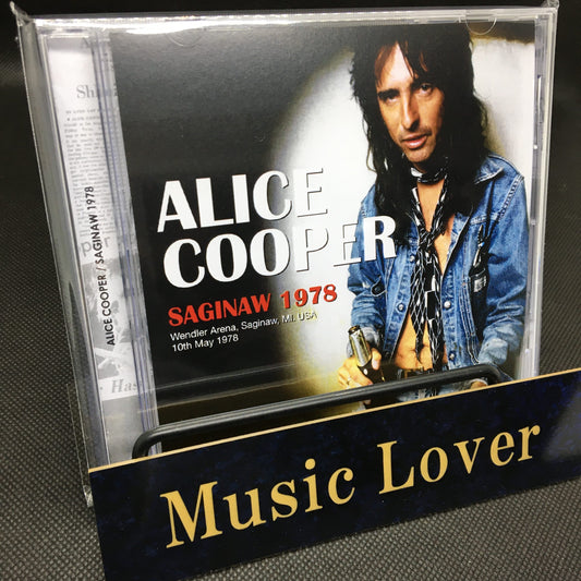 ALICE COOPER / SAGINAW 1978 STEREO SOUNDBOARD (1CDR)