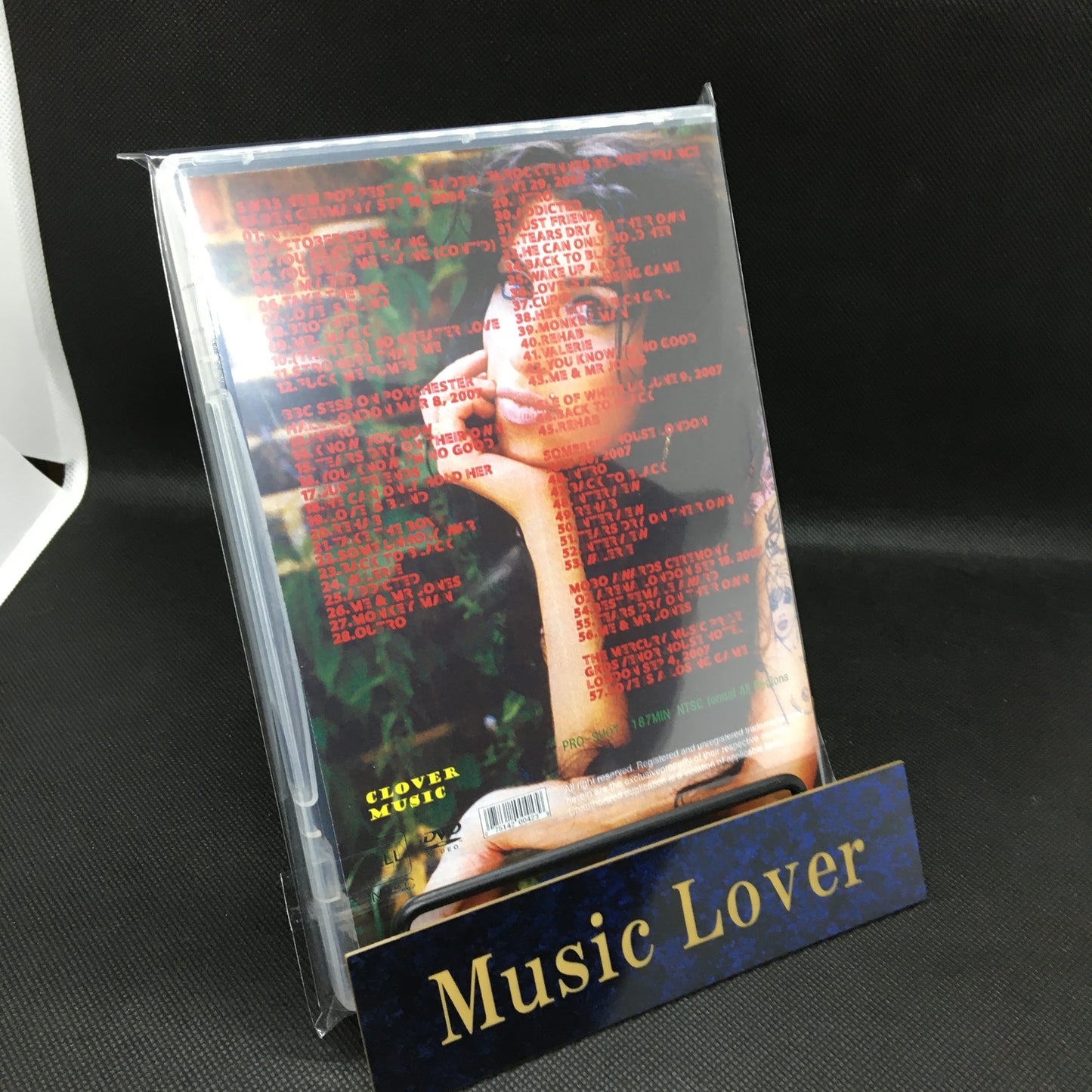 AMY WINEHOUSE / HISTORY 2004+2007 PRO-shot (1DVDR)