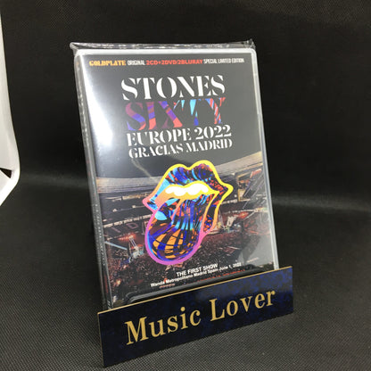 THE ROLLING STONES / GRACIAS MADRID ”SIXTY EUROPE TOUR 2022”  THE FIRST SHOW (2CD+2DVD/2BDR)