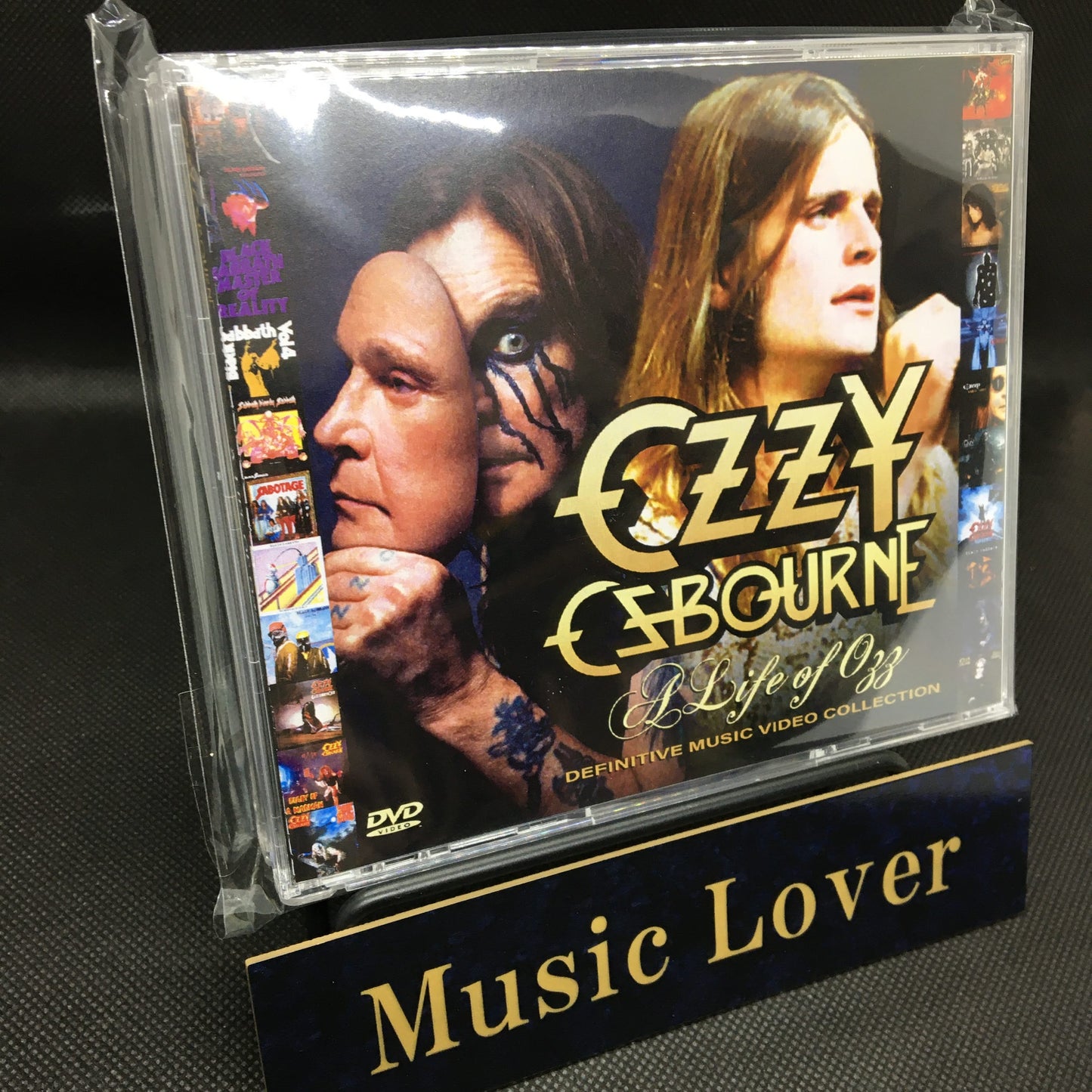 OZZY OSBOURNE / A LIFE OF OZZ DEFINITIVE MUSIC VIDEO COLLECTION PRO SHOT (4DVDR)