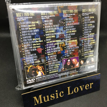 OZZY OSBOURNE / A LIFE OF OZZ DEFINITIVE MUSIC VIDEO COLLECTION PRO SHOT (4DVDR)