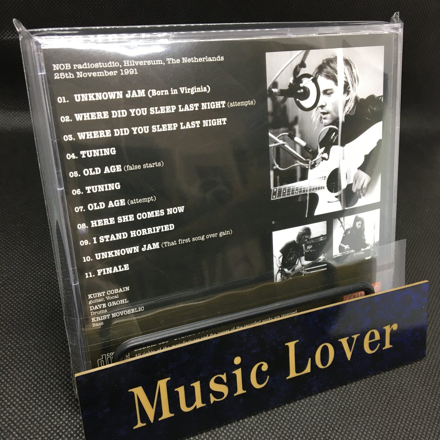 NIRVANA / VPRO RADIO SESSION 1991 Pre-FM STEREO SOUNDBOARD (1CD)